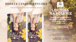 Plakat informujący o spotkaniu autorskim z Renatą Czaban - Kryczka