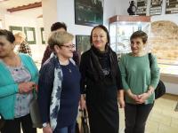 Kobiety z Klubu Seniora w Muzeum w Orzyszu.